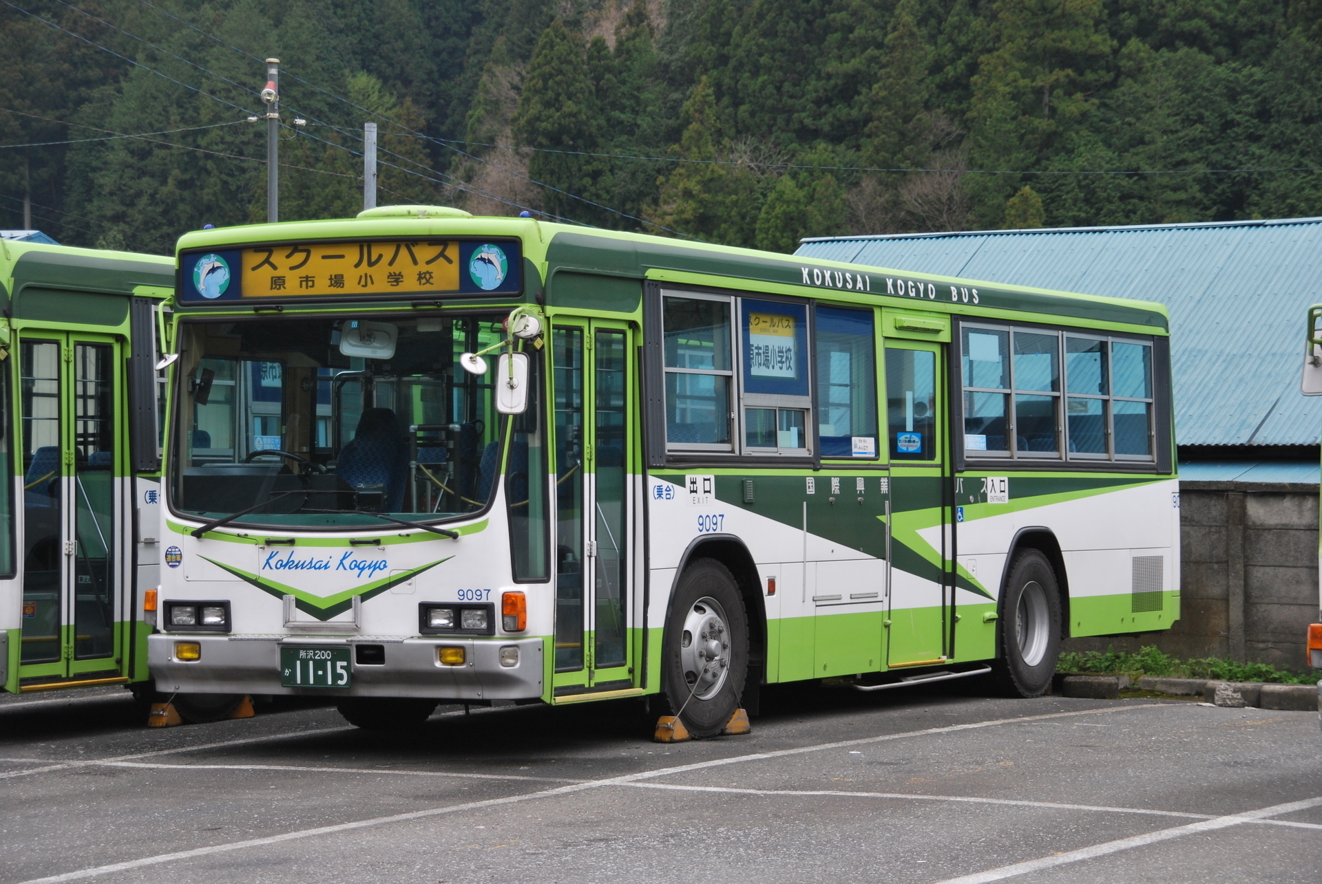 国際興業バス】名栗車庫: 乗り物彼方此方（のりものあちこち）