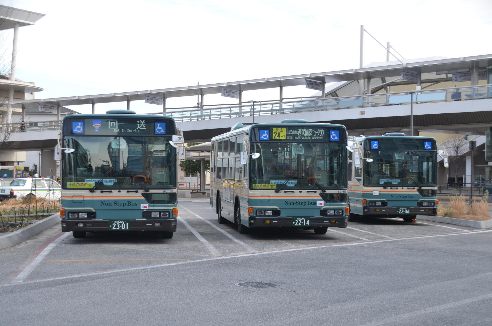 西武バス】狭山市駅: 乗り物彼方此方（のりものあちこち）