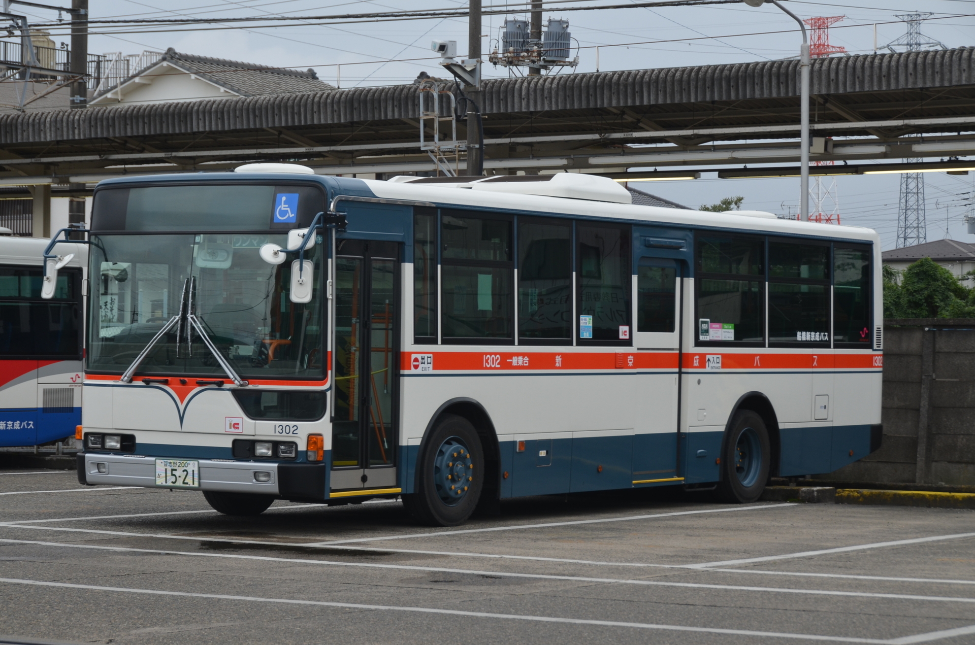 船橋新京成バス】習志野200 か 15ー21: 乗り物彼方此方（のりものあちこち）